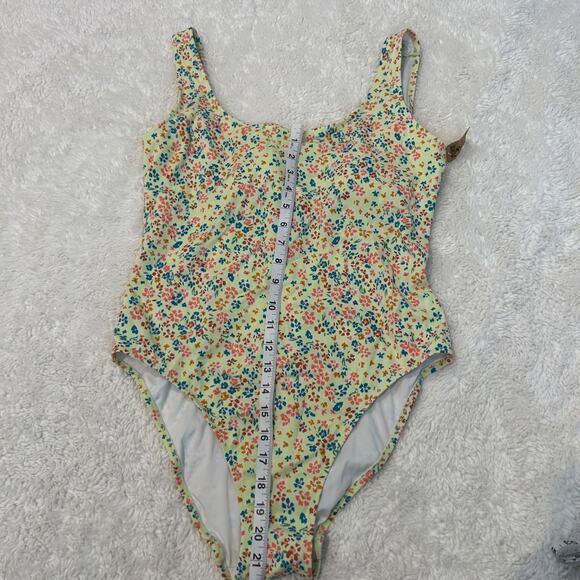 NWT Victoria's Secret Pink One Piece Swimsuit Floral Resort Beach Summer Sz XL - Picture 4 of 7